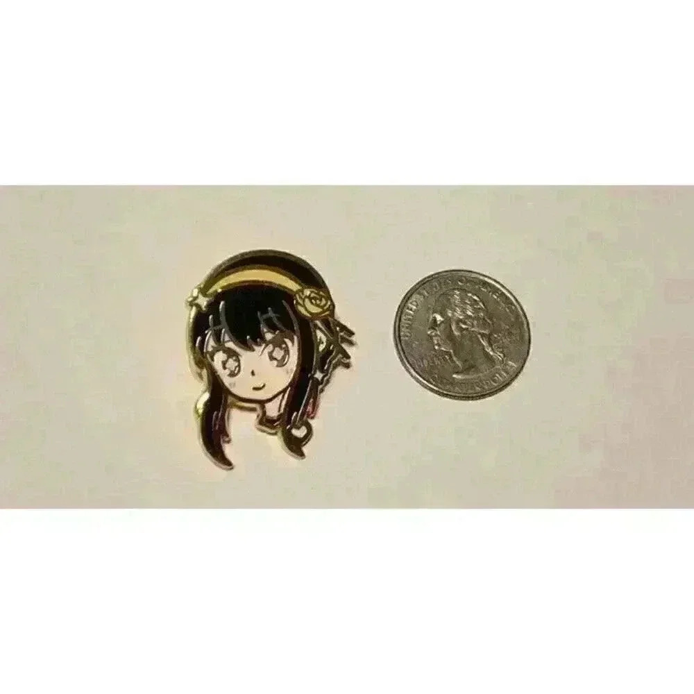 Spy X Family Anime Yor Forger Kawaii Enamel Pin - Picture 3 of 4